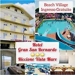 호텔 Gran San Bernardo - - Fronte Mare Con Cucina 리치오네